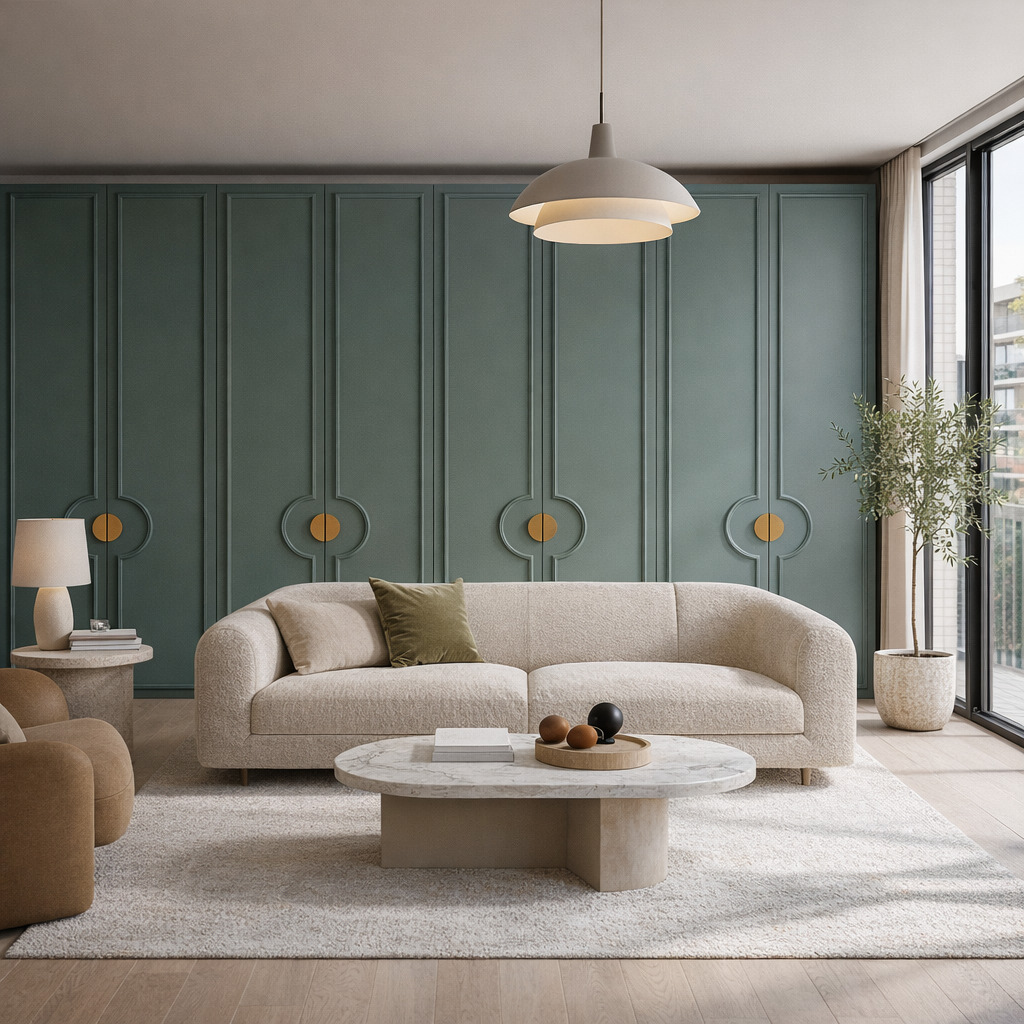 Шкаф с молдингом TSS-12 - фото 1 | «TSS Mebel»