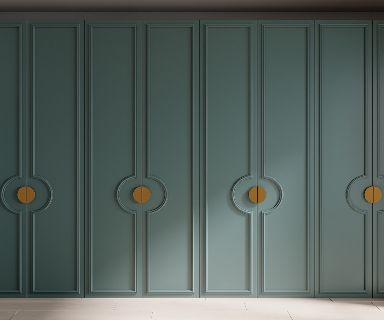 Шкаф с молдингом TSS-12 - фото 2 | «TSS Mebel»