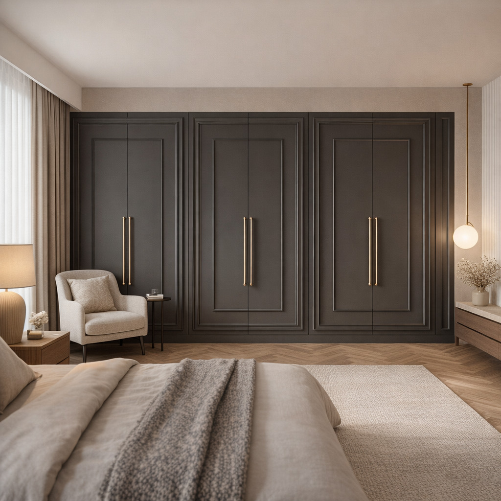 Шкаф с молдингом TSS-09 - фото 1 | «TSS Mebel»