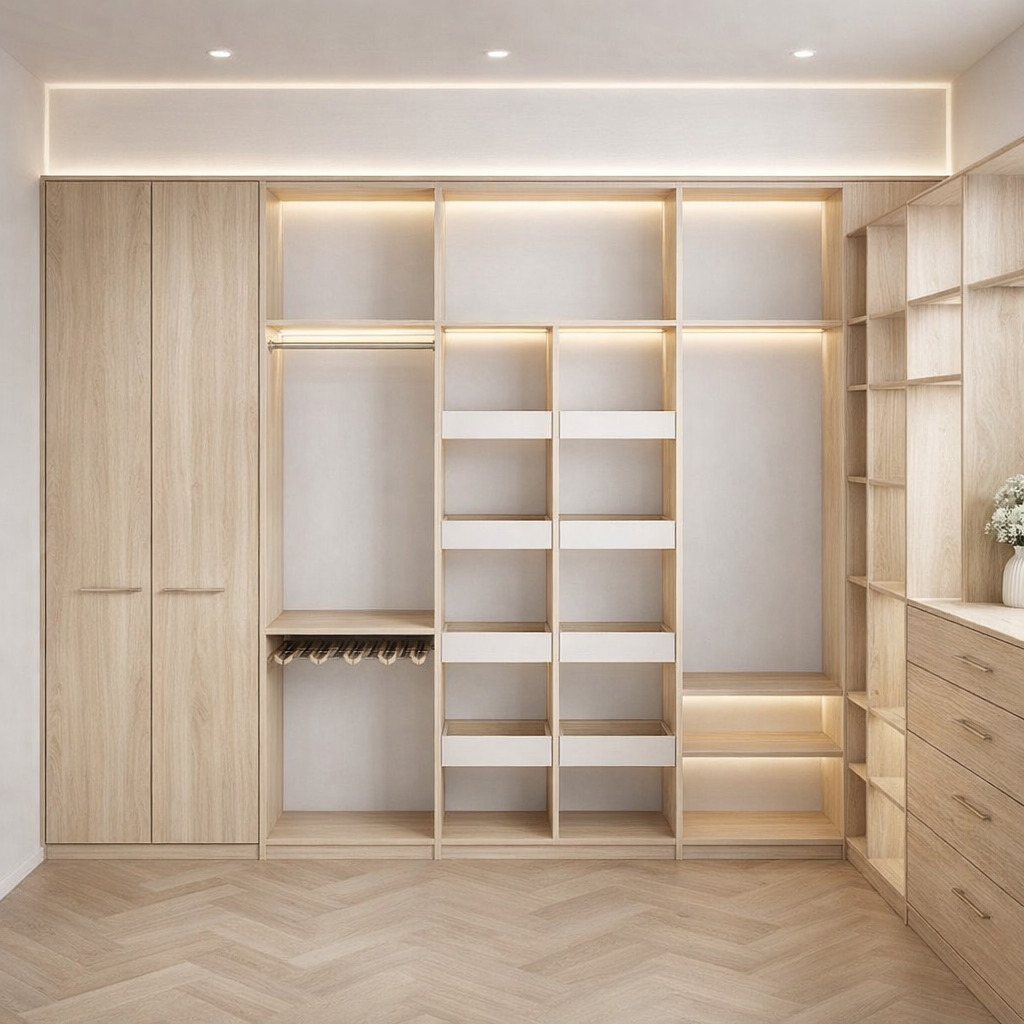 Гардеробная ШГ-3302 - фото 1 | «TSS Mebel»