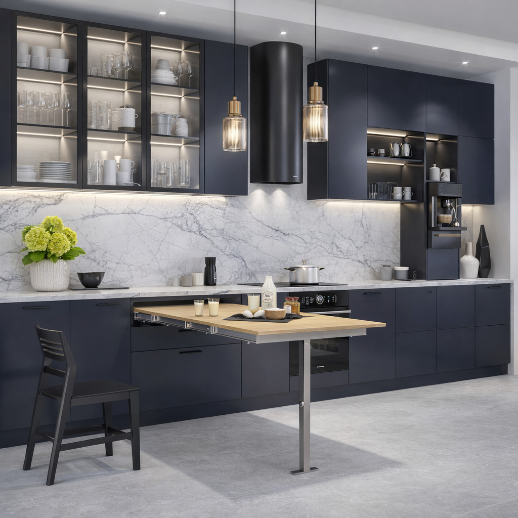 Кухня с системой трансформации - фото 1 | «TSS Mebel»