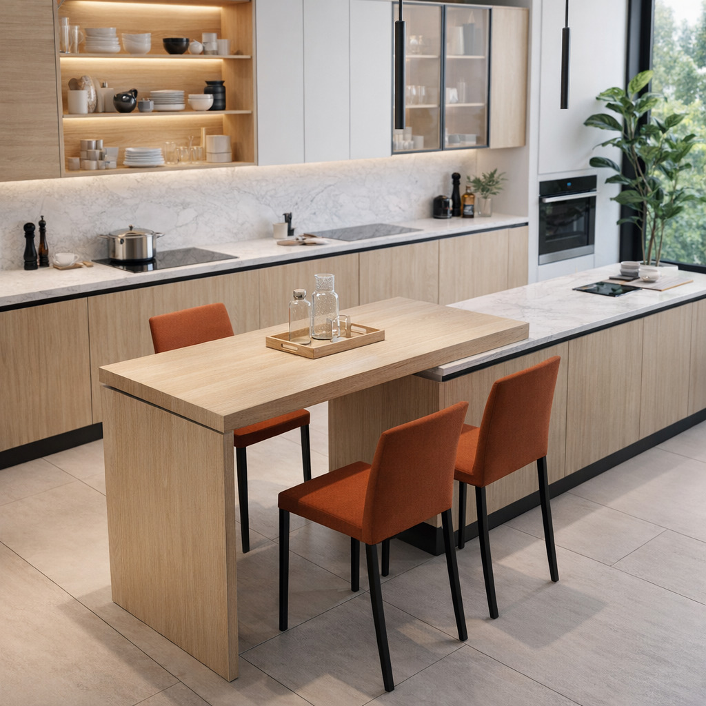 Кухня с системой трансформации 03 - фото 1 | «TSS Mebel»