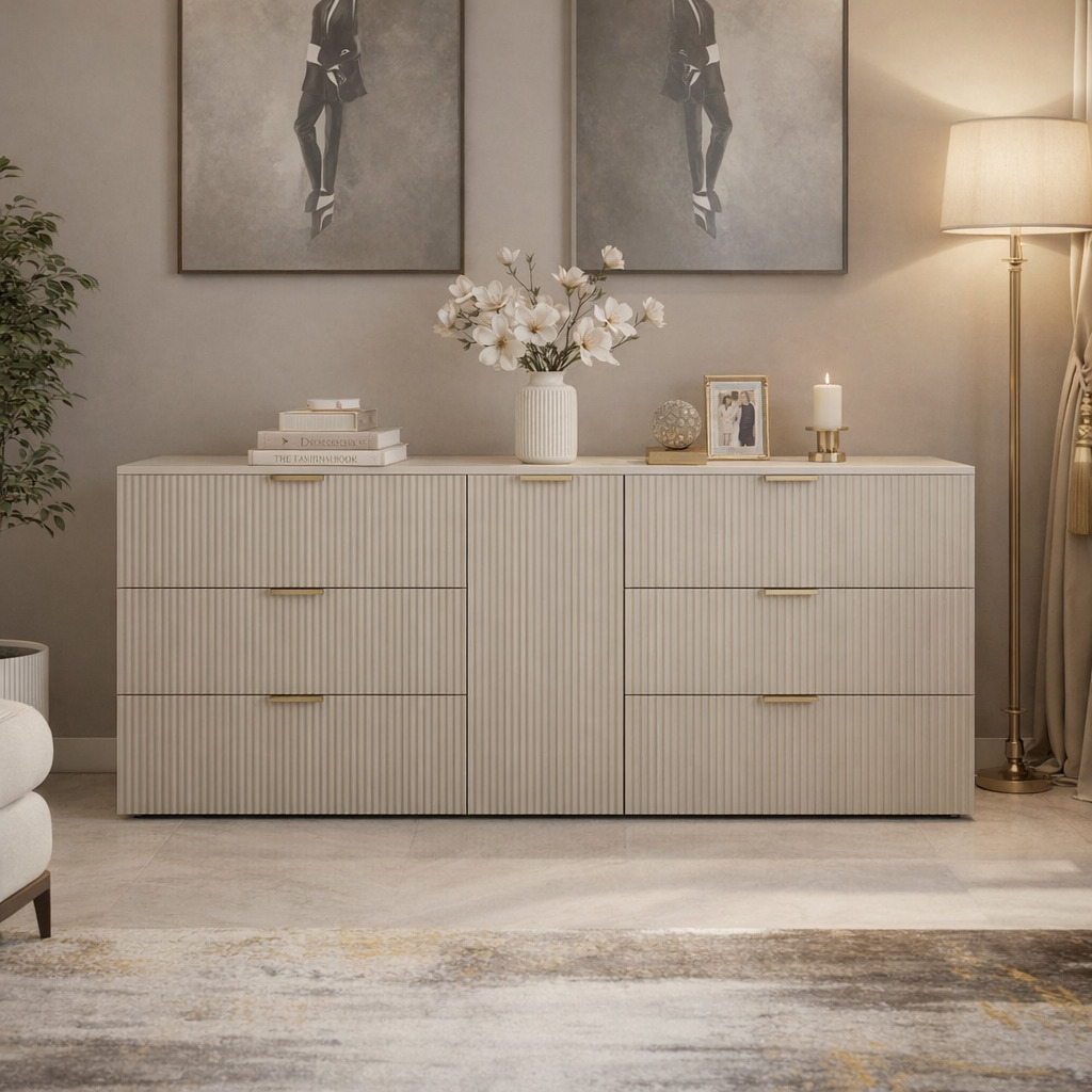 Комод МДФ волна купить