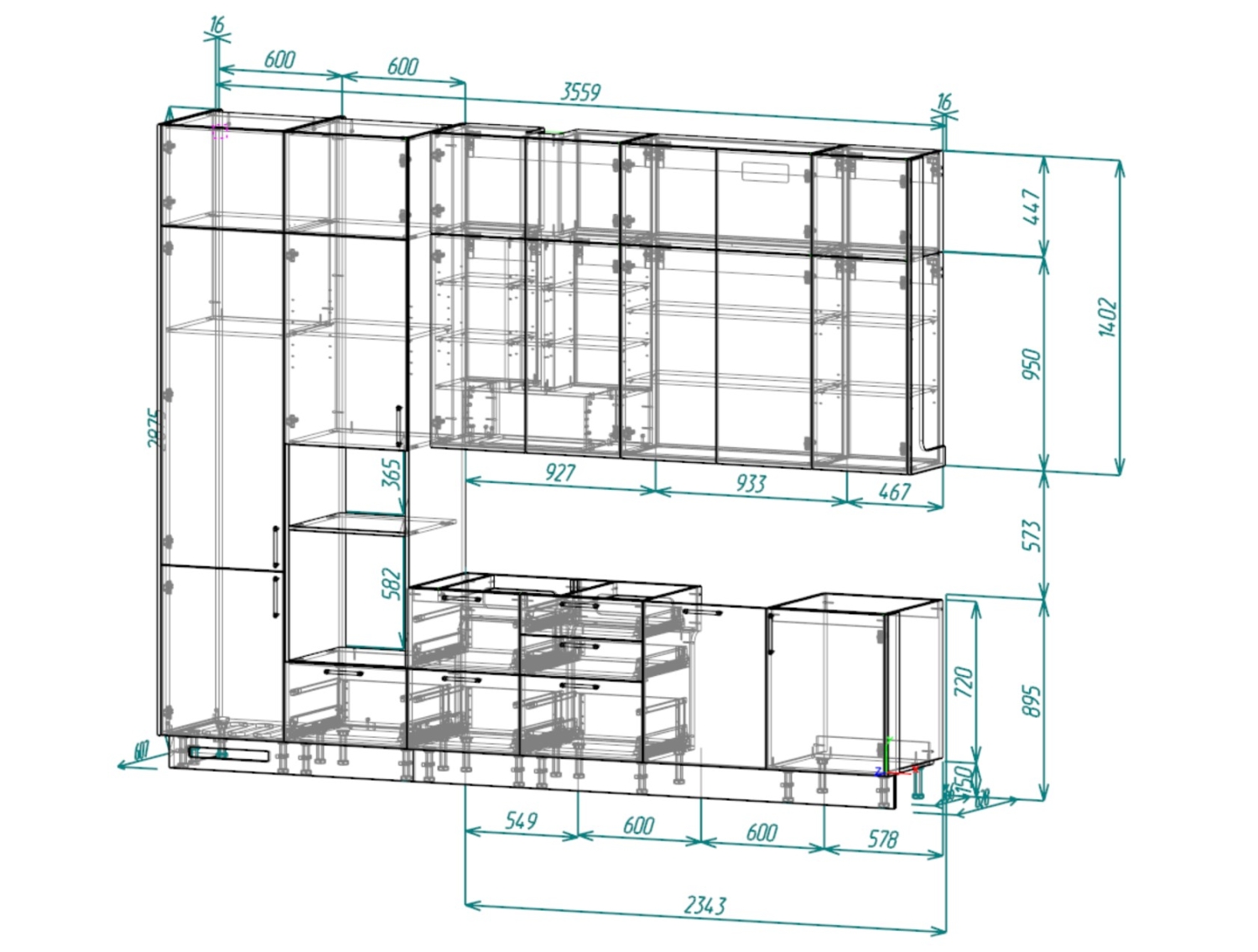Кухня EGGER 2607 - фото 3 | «TSS Mebel»